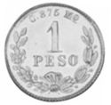 1 Peso (Mo - Mexico City)