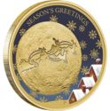 1 Dollar (Season's Greetings. Coin & Stamp)