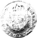 1 Real (Osorno - Insurgent countermarked coinage)