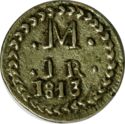 1 Real (Oaxaca - Insurgent Coinage)