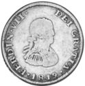 2 Reales (Zacatecas - Royalist Coinage)