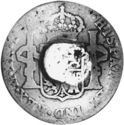 2 Reales (Osorno - Insurgent countermarked coinage)