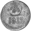 8 Reales (Morelos - Insurgent Countermarked Coinage)