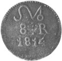 8 Reales (Oaxaca - Insurgent Coinage)