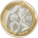 2 Pounds (17th Commonwealth Games - Scotland - Silver)