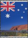 National Flag of Australia, Ayers Rock