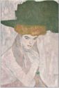 Gustav Klimt "Le Chapeau a plumes noires", 1910