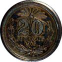 20 Centavos (AGUASCALIENTES)