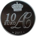 10 Euro (Marriage of Albert II and Charlène)