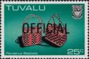 Pandanus baskets - Official overprint