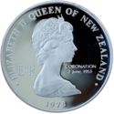 1 Dollar (25th Anniversary of the Coronation of Elizabeth II - Silver edition)