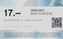 Insider Bar-Cheque