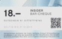 Insider Bar-Cheque