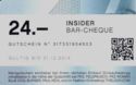 Insider Bar-Cheque
