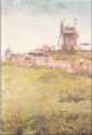 "Le Blute-Fin: Moulin de La Galette", vers mars 1887