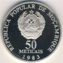 50 Meticais (World Fisheries Conference - Silver edition)
