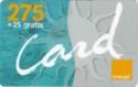 Card 275+25