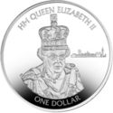 1 Dollar (HM Q Elizabeth II: Longest Reigning British Monarch)