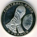 5 Francs (The football world Cup in Germany, 2006.)