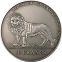 10 Francs (Rotating 50 Year Calendar)