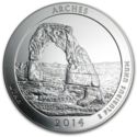 25 Cents / Quarter (Arches National Park)