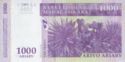 1,000 Ariary