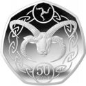 50 Pence (Manx Loaghtan)
