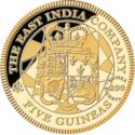 5 Pounds (Bicentennial Guinea, Five Guineas - Gold)