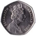 50 Pence (Capture of Gibraltar)