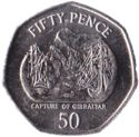 50 Pence (Capture of Gibraltar)