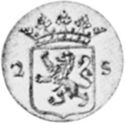 2 Stuiver (Dubbele wapenstuiver - Utrecht)