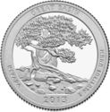 25 Cents / Quarter (Great Basin National Park, Nevada - Silver)