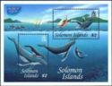 Whale Breaking Surface souvenir sheet