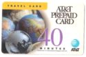 'AT&T Prepaid Card' 'Travel Card' (World Globes)