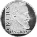 100 Ecu (350th Death anniversary of jurist Hugo Grotius)