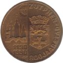 1 Ecu (800th Anniversary Zutphen Charter)