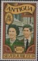 Queen and Prince Charles - Overprinted