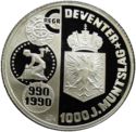 1 Ecu (Deventer Mint 1000th Anniversary - Silver edition)