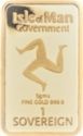 1 Sovereign (Worlds First Gold Bar Sovereign)