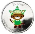 25 Cents (Sumi Mascot color)