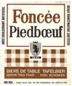 Foncee Piedboeuf Bičre de table-Tafelbier