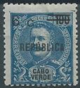 King Carlos I of Portugal (1863-1908) With Surcharge
