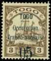 overprint on Imperial yacht "Hohenzollern"