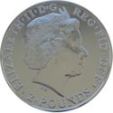 2 Pounds (Britannia - Silver with Gold Plating)