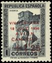 Stamp of 1931-1936, Surcharged in Red