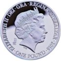 1 Pound (Sir Douglas Bader Commemorative - Silver Piedfort)