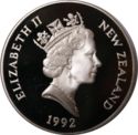 5 Dollars (25th Anniversary of Decimal Currency - Silver edition)