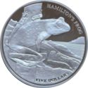 5 Dollars (Hamilton's frog - Silver edition)
