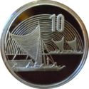 10 Cents (150 Years Treaty of Waitangi - Silver edition)