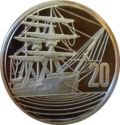 20 Cents (150 Years Treaty of Waitangi - Silver edition)
